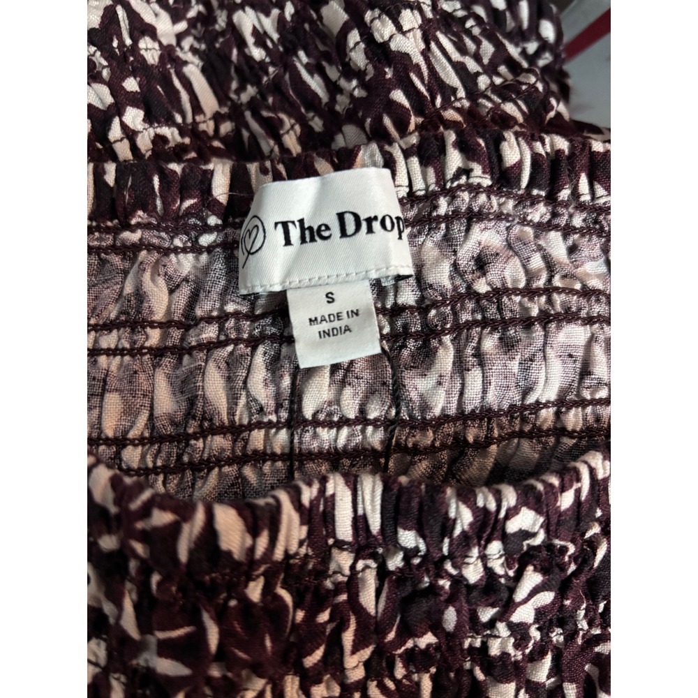 The Drop Smocked Waist Floral Print Mini Skirt‎ Size Small nwt - Picture 2 of 4